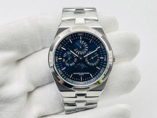 超希少！ヴァシュロンコンスタンタン 本物 オーヴァーシーズ デュアルタイム val67558
