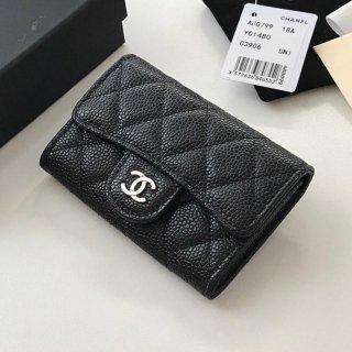お洒落にシャネル コインパース 本物 キャビアスキン 送料込 shn33898