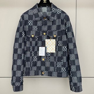 稀少NIGOコラボ ルイヴィトン ジャイアント 本物 ダミエモノグラムフランネルシャツ vux23537