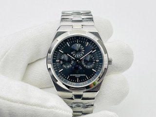 《大人気》ヴァシュロンコンスタンタン 本物 オーヴァーシーズ デュアルタイム vam31193
