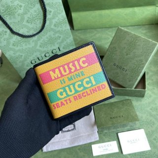 《大人気》グッチ 100周年記念 ウォレット 二つ折り財布 本物 guu22010