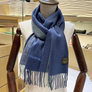 完売必至 暖かい ルイヴィトン カシミヤ マフラ 本物 vut10200