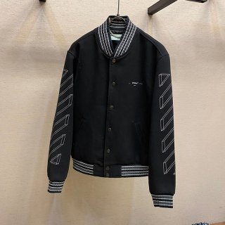 人気急上昇 OFF-WHITE ジャケット 本物 ミニマル ボンバージャケット ofv45257