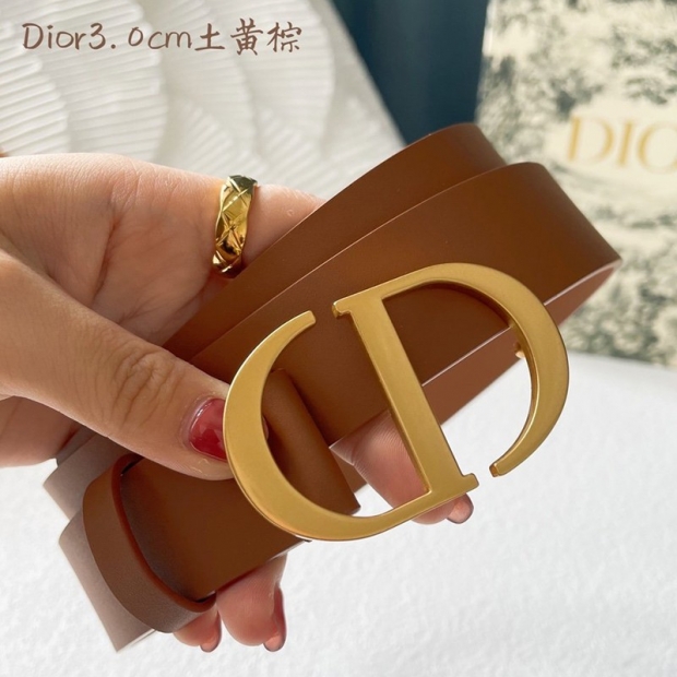 超希少！ディオール ベルト 本物 saddle 30mm カーフスキン del01186