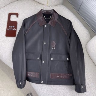 日本未入荷 ベルルッティ パティーヌ レザー ブルゾン 本物 bek26398