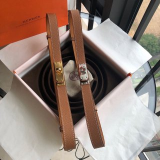 目を惹くカラーエルメス Hベルト 本物 ケリー 18mm★ベルト ery40414