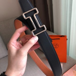 超希少！エルメス ベルト 本物 ベルトバックル コンスタンス リバーシブルベルト 38 mm erd04080