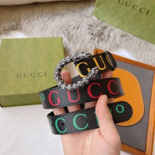 稀少 グッチ 100周年 本物 レディース ベルト 3.0cm幅 guy84761