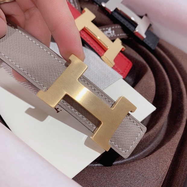 累積売上総額第１位！エルメス Hベルト 本物☆ベルトバックル ミニ コンスタンス リバーシブルベルト25mm erq98146