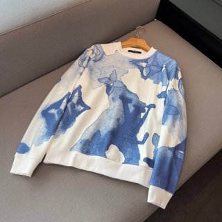 目を惹くカラー ルイヴィトン☆本物 プリントスウェットシャツ vuo45502