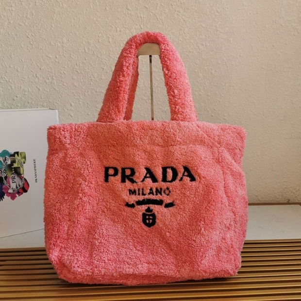 21AW【プラダ】本物 テリー トートバッグ 関税送料込 puu07080