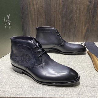 超人気★ベルルッティ★レザーブーツ 本物 カリグラフィ bet11320
