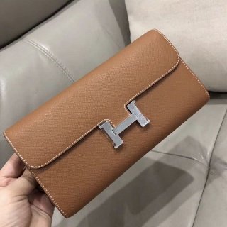 エルメス コンスタンス ロング本物ウォレットhe19057