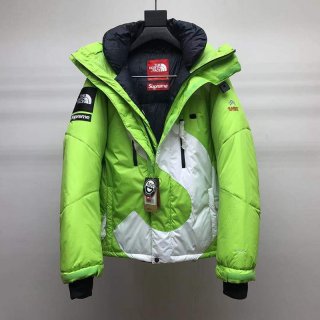限定コラボ超激レア!シュプリーム×ノースフェイス 本物 s logo ヒマラヤン グリーン shu97802