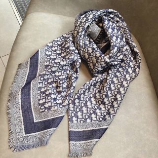 可愛い 大人気 ディオール マフラー 本物 ショール シルクウール deg81938