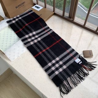 ☆超人気☆バーバリー クラシック カシミヤ チェック マフラー 本物 Bak60689