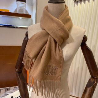 セール新作マックスマーラ マフラー 本物 ストール アルパカ キャメル mac89665