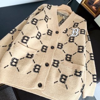 累積売上総額第１位！バーバリー オーバーサイズ カーディガン 本物 Bab89462