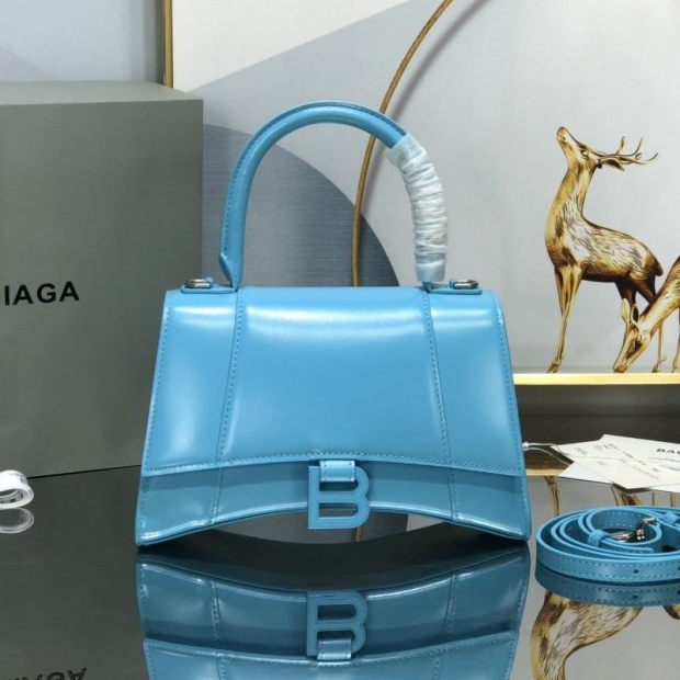 21AW新作バレンシアガ アワーグラス トップ 本物 ハンドル バッグ bag15236