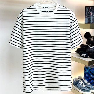人気 ジルサンダー Tシャツ パロディ ロゴ プリント コットン 送関込み Jiq96698