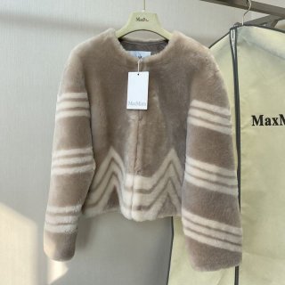 マックスマーラ シープスキンジャケット 本物 max51741 マックスマーラ シープスキンジャケット 本物 max51741
