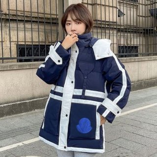 争奪戦モンクレール パネル ダウンジャケット 本物 2色 moa97036