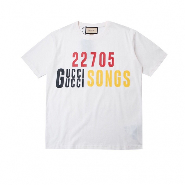 一目惚れ【グッチ】100周年 限定コレクション コットン Tシャツ 本物 gul34145