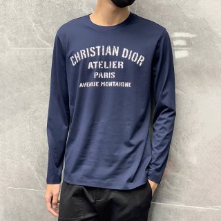 一目惚れ新作 ディオール オーバーサイズ スウェットシャツブルー 本物 deo81683