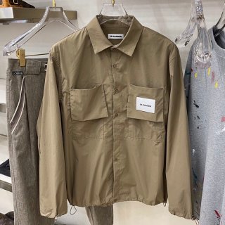 人気No1ジルサンダー シャツ 本物★デタッチャブルスリーブ パッチポケット Jia77793