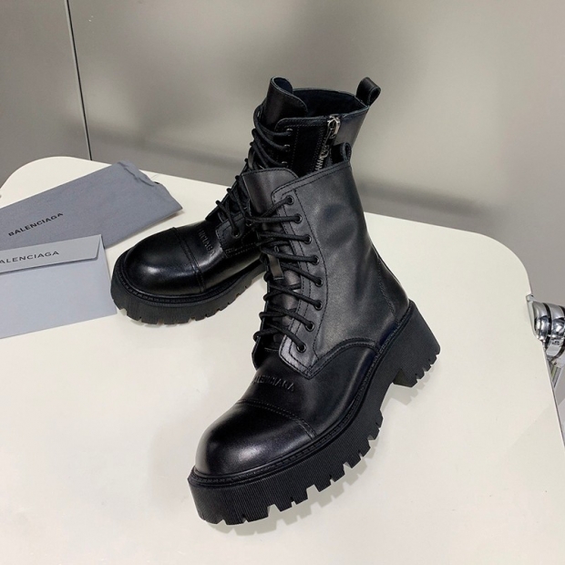 ●送料込●バレンシアガ 革靴 本物●TRACTOR 65MM レースアップダービー bah92312