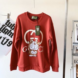 大人気!グッチ x ドラえもん コピー コットン スウェットトレーナー guw43592 大人気!グッチ x ドラえもん コピー コットン スウェットトレーナー guw43592