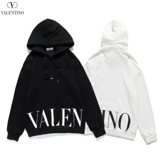 超話題!ヴァレンティノ パーカー 本物 ロゴ フーディ スウェットシャツ Vup50111