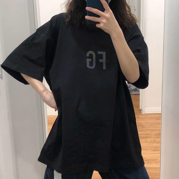 人気急上昇フィアオブゴッド FG Tシャツ 本物 ブラック fip40677