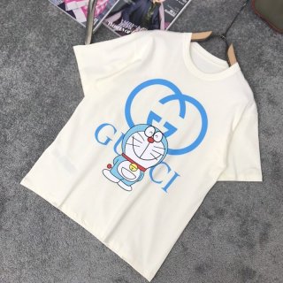 大人気！グッチxドラえもん 本物★コラボ★オーバーサイズ Tシャツ gur56176
