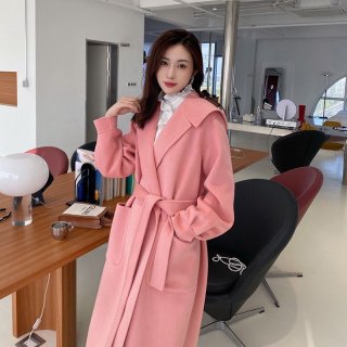 大人気!!新色マックスマーラ カシミヤ コート 本物 ピンク map59454 大人気!!新色マックスマーラ カシミヤ コート 本物 ピンク map59454