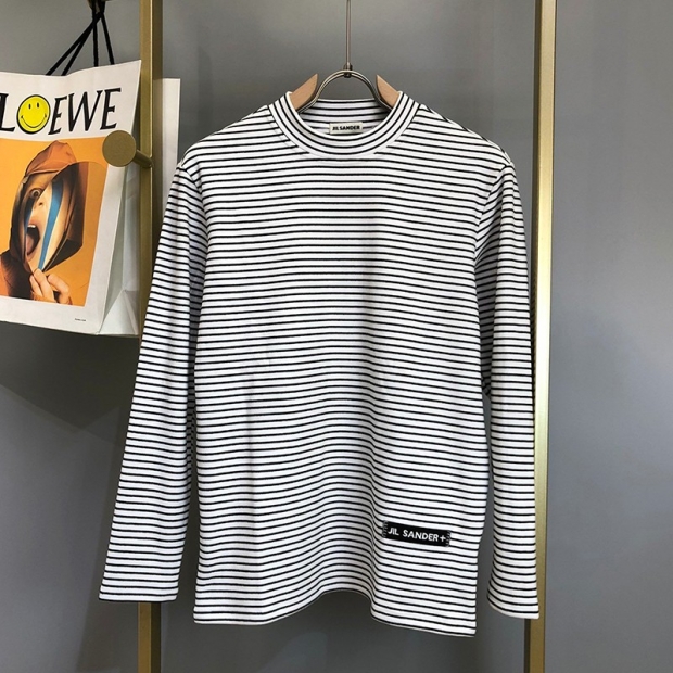 大人気!!新色 ジルサンダー Tシャツ 本物 ロゴ 長袖 ロンT Jim53597