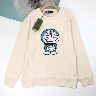 争奪戦 グッチx ドラえもん 本物★コラボ★ コットン パーカー gup98870