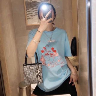 可愛い グッチ コットン Tシャツ 本物 半袖 ロゴ guu05223