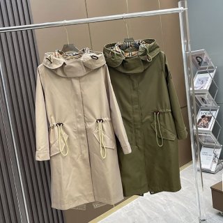 入手困難 バーバリー レディース ケンジントン トレンチコート 本物 Bau26469
