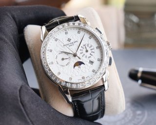 定番パテックフィリップ 本物 グランドコンプリケーション レリーフ腕時計 3色 約42mm pap55941
