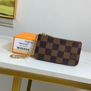 ルイヴィトン コインケース 本物 ダミエ キーケース 小銭入れ N62658