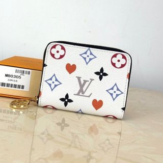 追跡付き発送 ルイヴィトン ミニ財布 本物 モノグラム ジッピーコイン パース ゲーム オン vuq28673