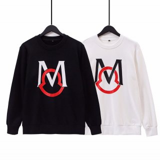 大人気！モンクレール スウェットシャツ 本物 スパンコール ロゴ moo55983