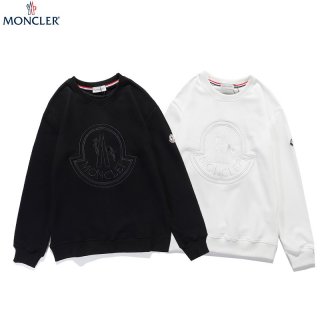 ★関税/送料込★モンクレール 本物 スパンコール ロゴ スウェットシャツ moi66866