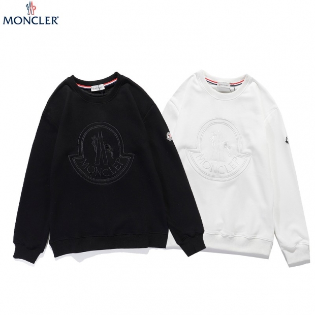 ★関税/送料込★モンクレール 本物 スパンコール ロゴ スウェットシャツ moi66866