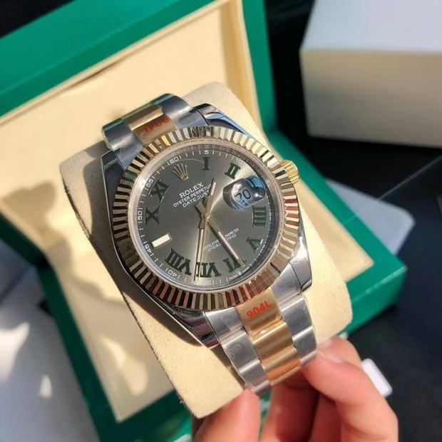 セール新作 ロレックス コピー 腕時計 41MM デイトジャスト 本物 ron84064