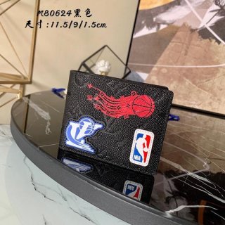 ルイヴィトン 財布 本物★NBA ポルトフォイユミュルティプル M80624