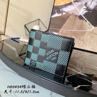 21SS新作★ルイヴィトン 財布 本物★ダミエ ポルトフォイユミュルティプル LV20223