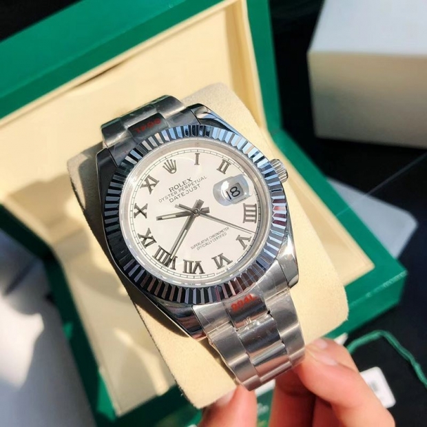 ロレックス 時計本物 41MM デイトジャスト ror01027