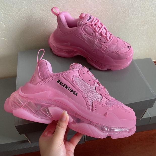 【日本未発売】2021SS[バレンシアガ スニーカー コピー]SNEAKER★トリプルS 本物 クリアソール 544351W2FB11000